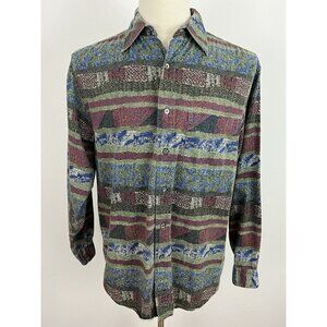 Territory Ahead Men's M Southwest Shirt Cotton Button Front